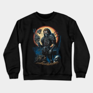 Skull Samurai Crewneck Sweatshirt